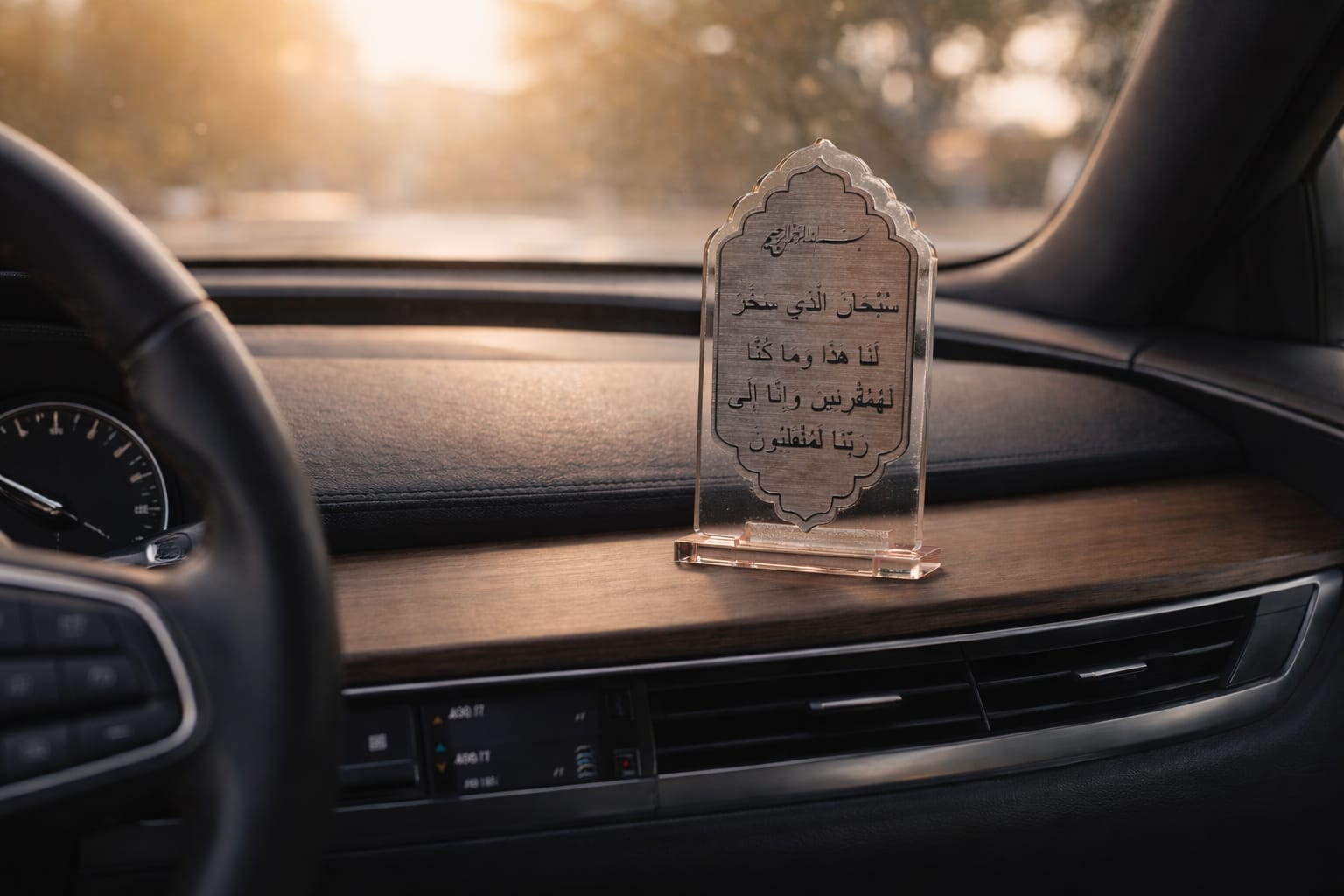 Safar Ki Dua – Travel Prayer Display